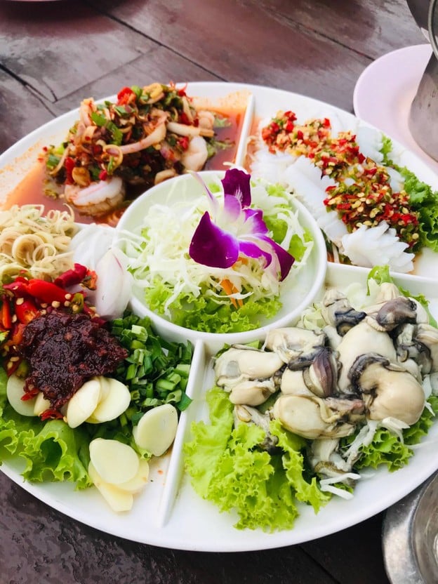 เมนูของร้าน วังมัจฉา