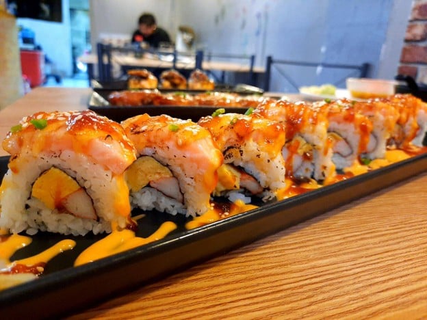 เมนูของร้าน Gorilla Sushi