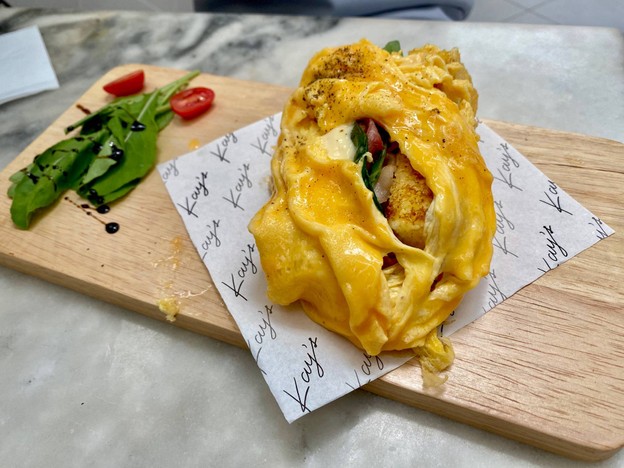 เมนูของร้าน Kay's ซอย รางน้ำ