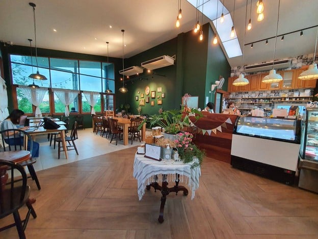 บรรยากาศ นิทานคาเฟ่ ปทุมธานี