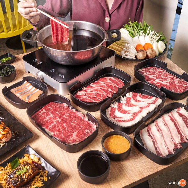 เมนูของร้าน Penguin Eat Shabu สาขาสะพานควาย