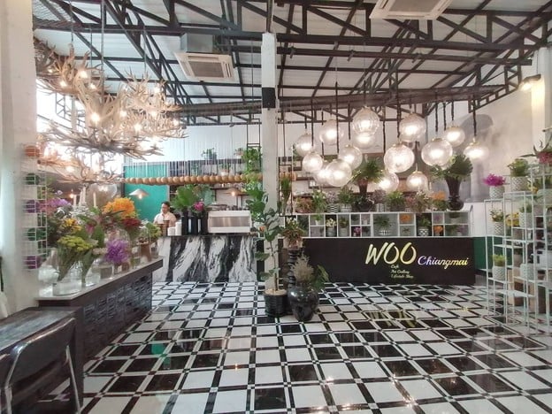 บรรยากาศ Woo Cafe Art Gallery Lifestyle Shop