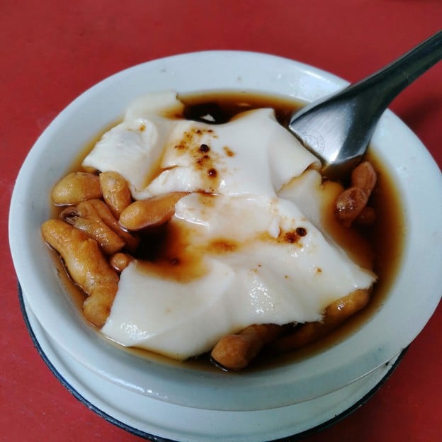 เมนูของร้าน เต้าฮวย เฉาก๊วย เฮียมัก ท่าเตียน