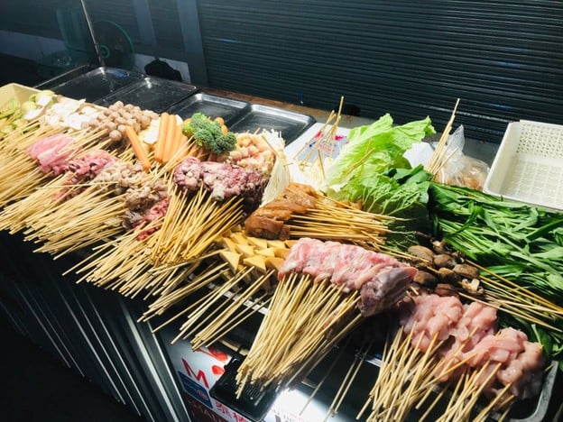 หม่าล่าจีน “ไท่ปั้งเล่อ” เซาเข่า 泰棒了烧烤 ถนนมณีนพรัตน์( แจ่งศรีภูมิ)