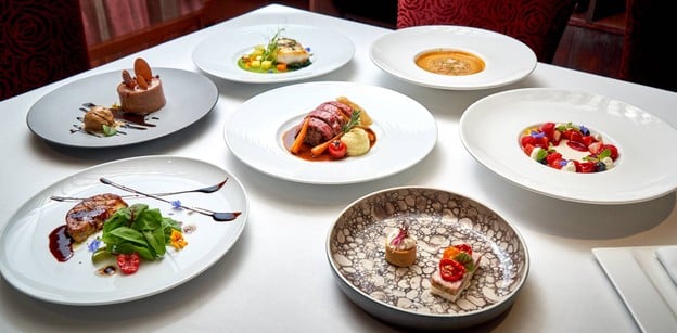 เมนูของร้าน Fireplace Grill and Bar