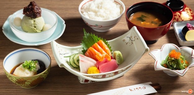 เมนูของร้าน Kisso Japanese Restaurant โรงแรม เดอะ เวสทิน แกรนด์ สุขุมวิท