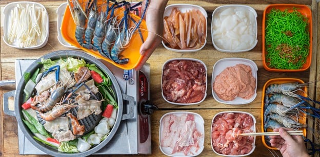 ออเจ้าหมูกระทะ เชียงใหม่ บุฟเฟ่ต์หมูกระทะสุดคุ้ม กุ้งแน่นตักได้ไม่อั้น