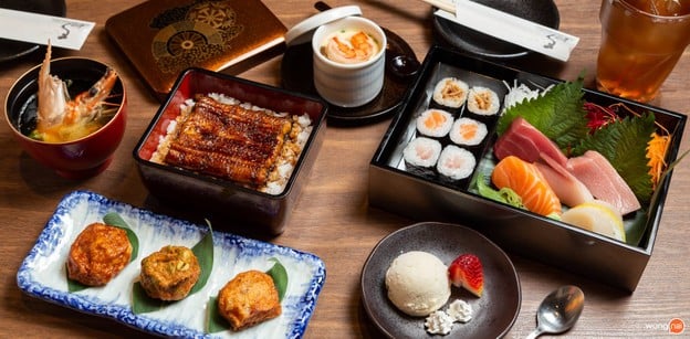 เมนูของร้าน うなぎ徳 ไอคอนสยาม