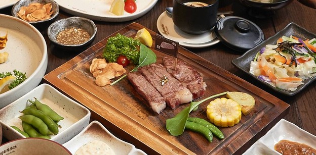 เมนูของร้าน Bugendai teppanyaki The Nine พระราม 9