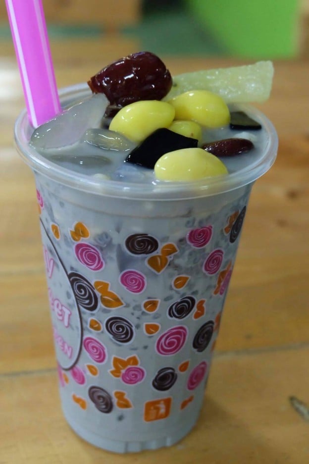 เมนูของร้าน น้ำเต้าหู้เที่ยงคืนภูเก็ต เขารัง