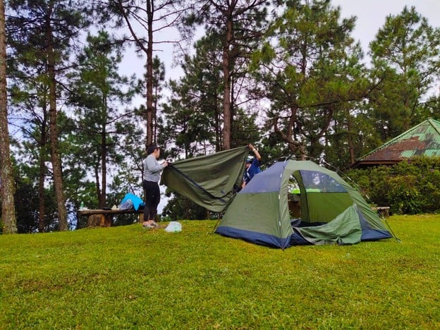 บรรยากาศ อุทยานแห่งชาติดอยผ้าห่มปก