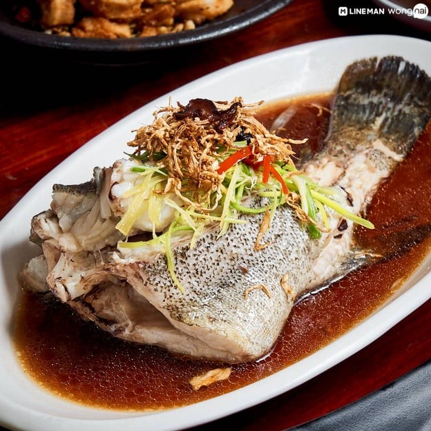 เมนูของร้าน ป. ประมงซีฟู๊ด