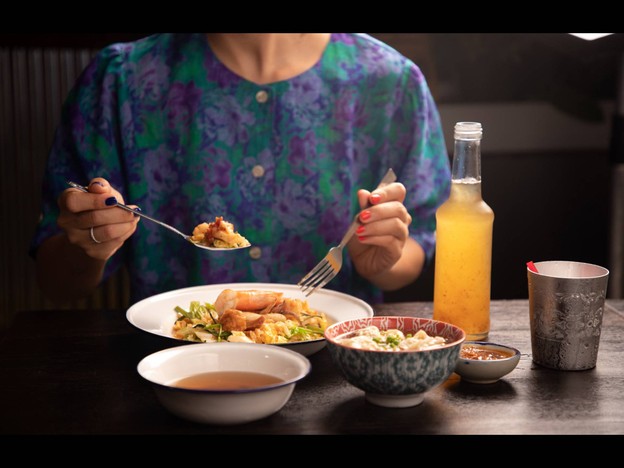 เมนูของร้าน เอี๊ยบ สุกี้บ้านอากง x ผัดไทยเครื่องแน่น ประชาชืื่น