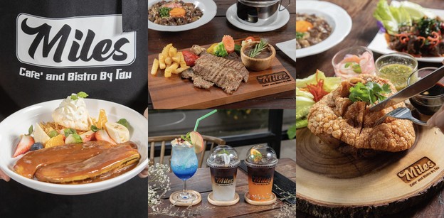 “Miles Cafe” คาเฟ่บุรีรัมย์ เพลินอาหารคาวหวานจากฝีมือเชฟโรงแรม 5 ดาว!