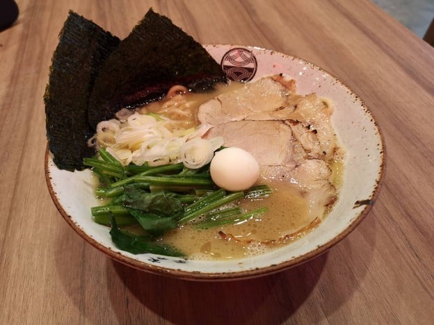 เมนูของร้าน HIDEYA RAMEN