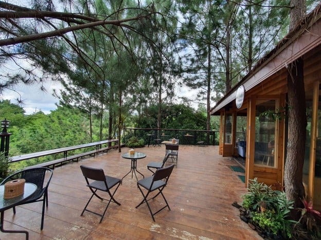 บรรยากาศ cedar ป่าสน cafe' @ เขาค้อ เขาค้อ