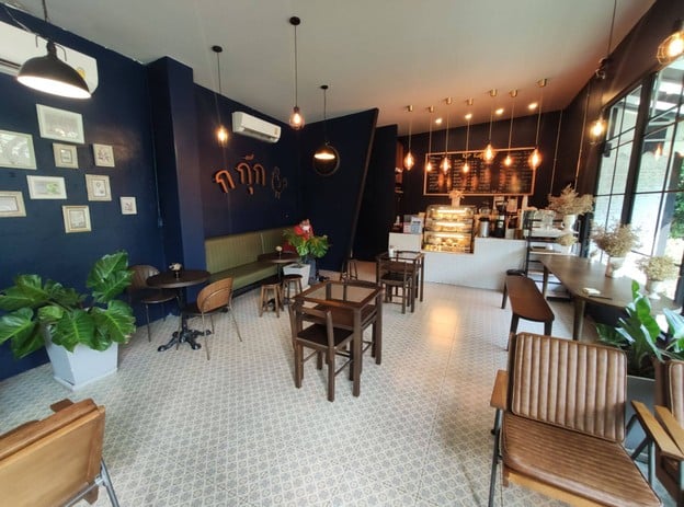 บรรยากาศ ก กุ๊ก คาเฟ่  cafe korkook ชัยนาท