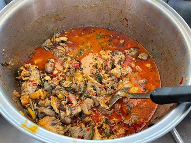 เมนูของร้าน ป. ปักษ์ใต้