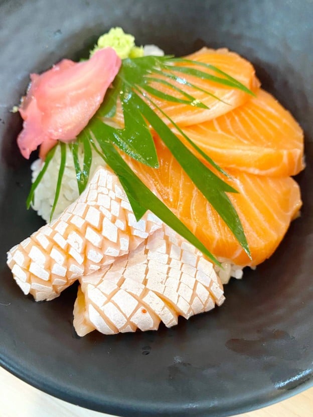 เมนูของร้าน Nigiwai Sushi ทุ่งสง ปากแพรก