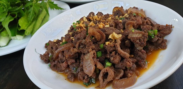 เมนูของร้าน สลุงคำ Chaingrai