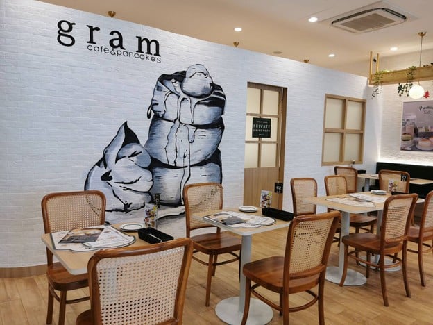บรรยากาศ gram Pancakes เดอะเซอร์เคิล ราชพฤกษ์