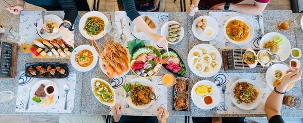 เมนูของร้าน Seafresh Riverside Buffet พระราม 3
