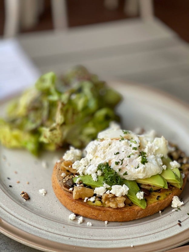 เมนูของร้าน Cafe Tartine เพลินจิต