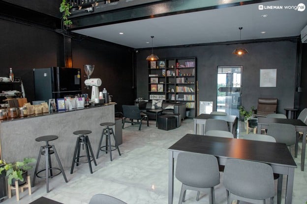 บรรยากาศ Dark Matter Cafe ระยอง