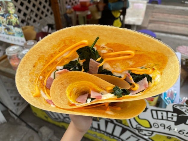 เมนูของร้าน เครปไส้แตก เซนต์หลุยส์ 3