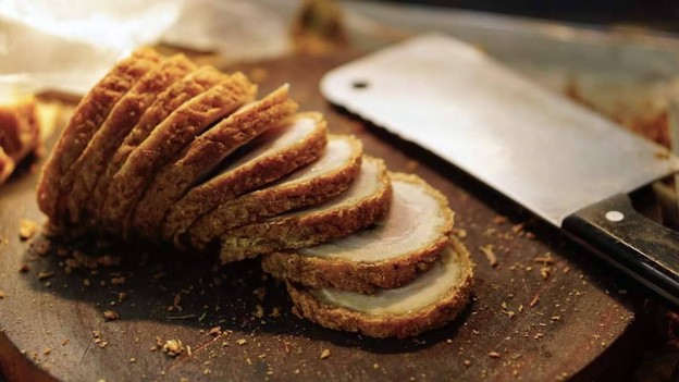 เมนูของร้าน ขาหมูกรอบ บายเชฟเดย์ โลตัส รังสิต