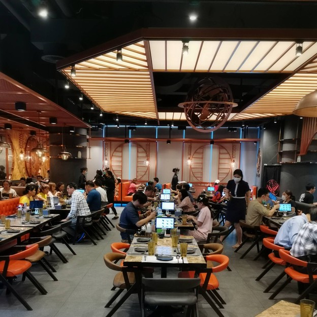 บรรยากาศ Wisdom International Buffet Siam Square One ชั้น5