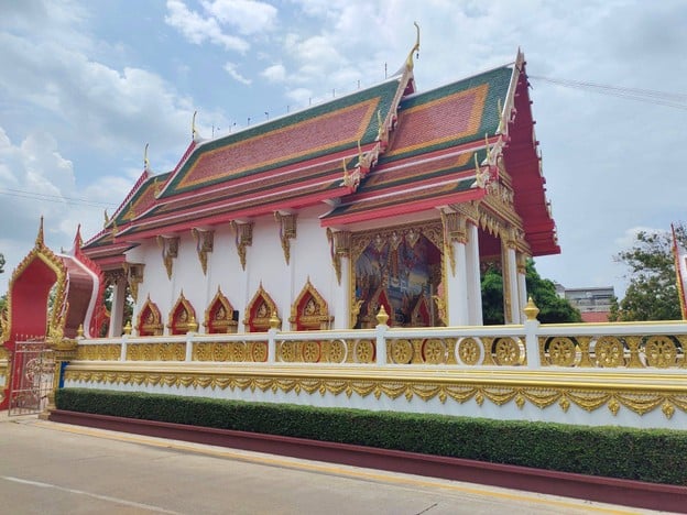 บรรยากาศ วัดโพสพผลเจริญ