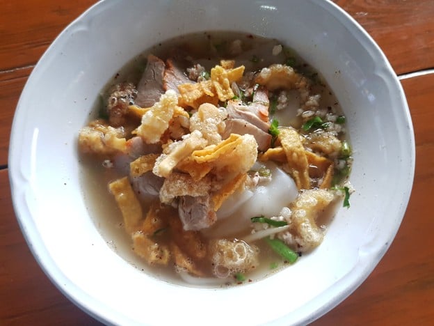 เมนูของร้าน ก๋วยเตี๋ยวแม่บางหัวเดียด