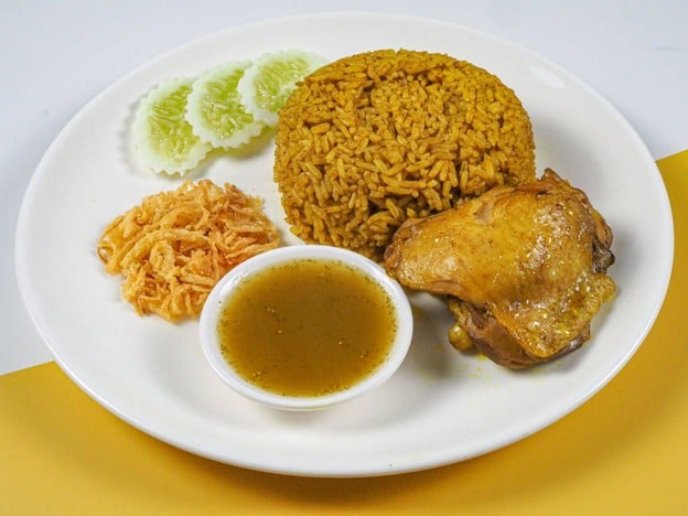เมนูของร้าน ข้าวหมกไก่ ถุงทอง