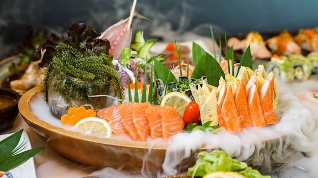 รีวิว Okami Sushi Premium Buffet A La Carte ซีคอนสแควร์ ศรีนครินทร์ -  คุ้มมากๆ ซื้อดีลมากิน