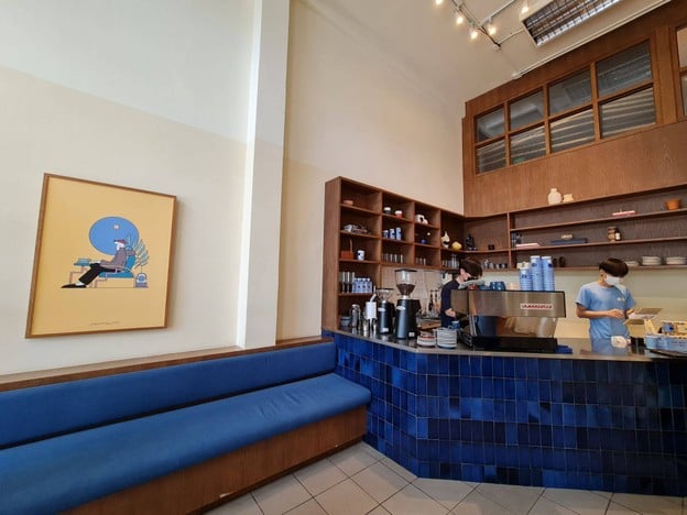 บรรยากาศ Drop by Dough สุขุมวิท101/2