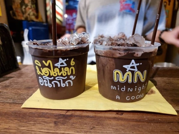 เมนูของร้าน Midnight A Cocoa - สี่แยกบ้านแขก สี่แยกบ้านแขก คลองสาน