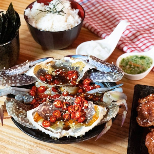 เมนูของร้าน ซันก้ามปู สาขาปัตตานี