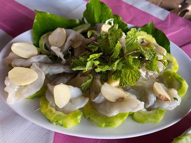 เมนูของร้าน ครัวเพ็ญพิชชา หาดคำสมบูรณ์