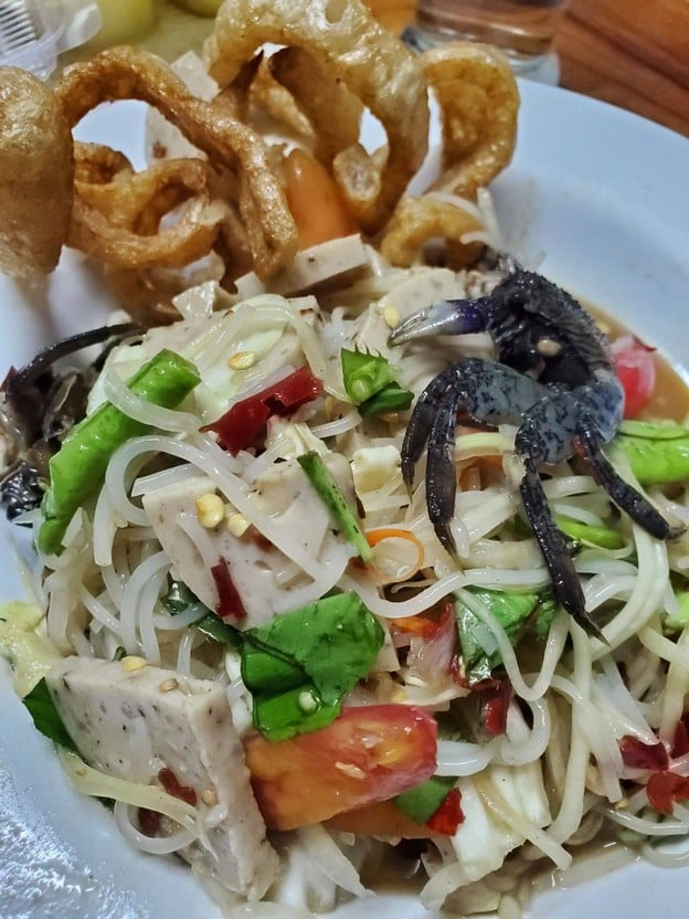 เมนูของร้าน ลาบบ้านเหลือง