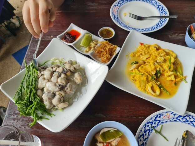 เมนูของร้าน อนันทยา จอมเทียน ซีฟู้ด