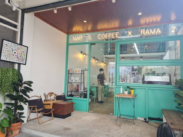 บรรยากาศ Nap's Coffee x Rama 2 พระราม 2