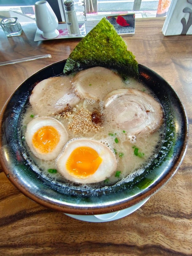 เมนูของร้าน Hana Cafe + Ramen