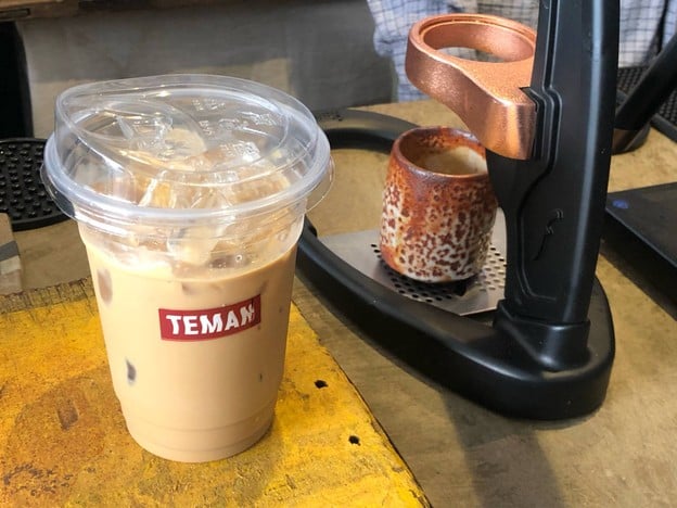 เมนูของร้าน Teman Cafe'