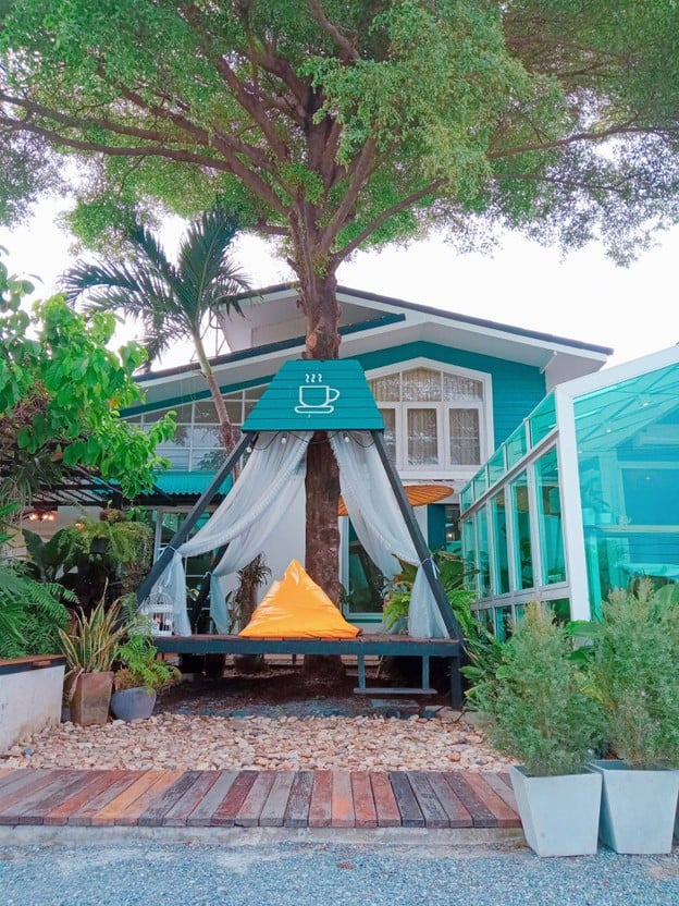 บรรยากาศ กลิ่นหอม คาเฟ่