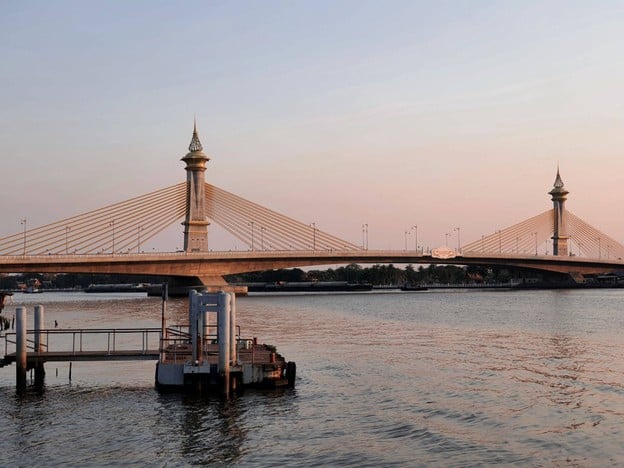 บรรยากาศ ท่าน้ำขวัญ กุ้งเผา ริเวอร์วิว