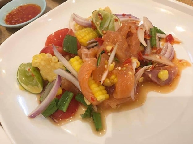 เมนูของร้าน ตำยำซี๊ดส์ ส้มตำและอาหารตามสั่ง