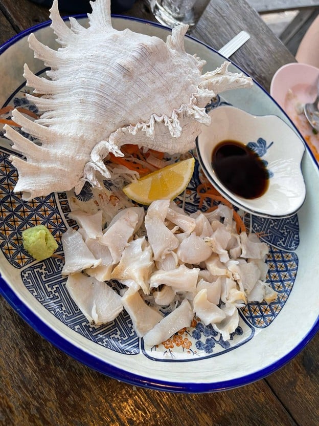 เมนูของร้าน ซาอุ​ Seafood เกาะล้าน