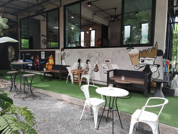 บรรยากาศ GARDENA CAFE  ปทุมธานี