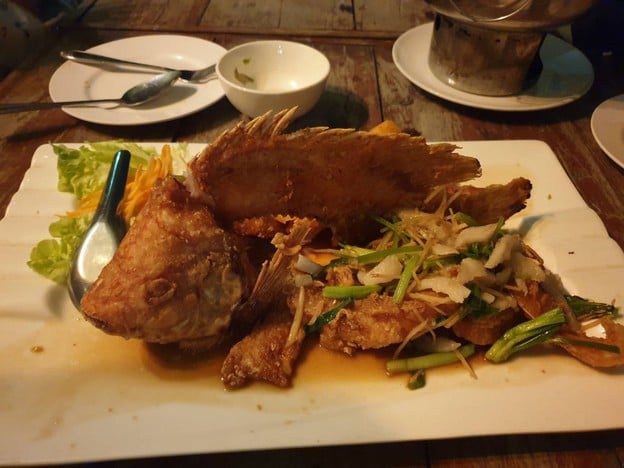 เมนูของร้าน อาลัมภางค์ เดอะริเวอร์